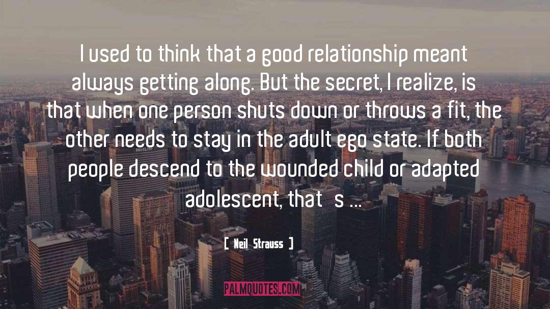Adolescent quotes by Neil Strauss