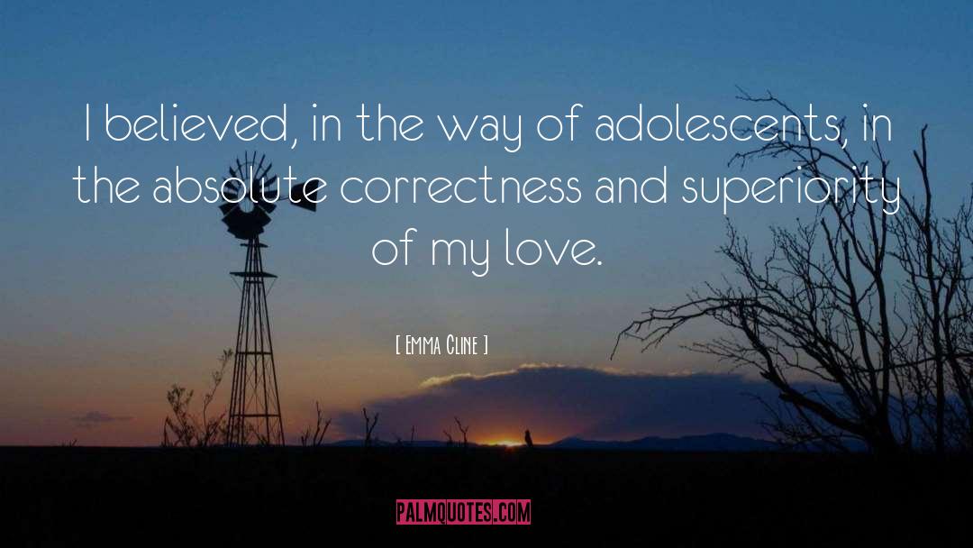 Adolescents quotes by Emma Cline
