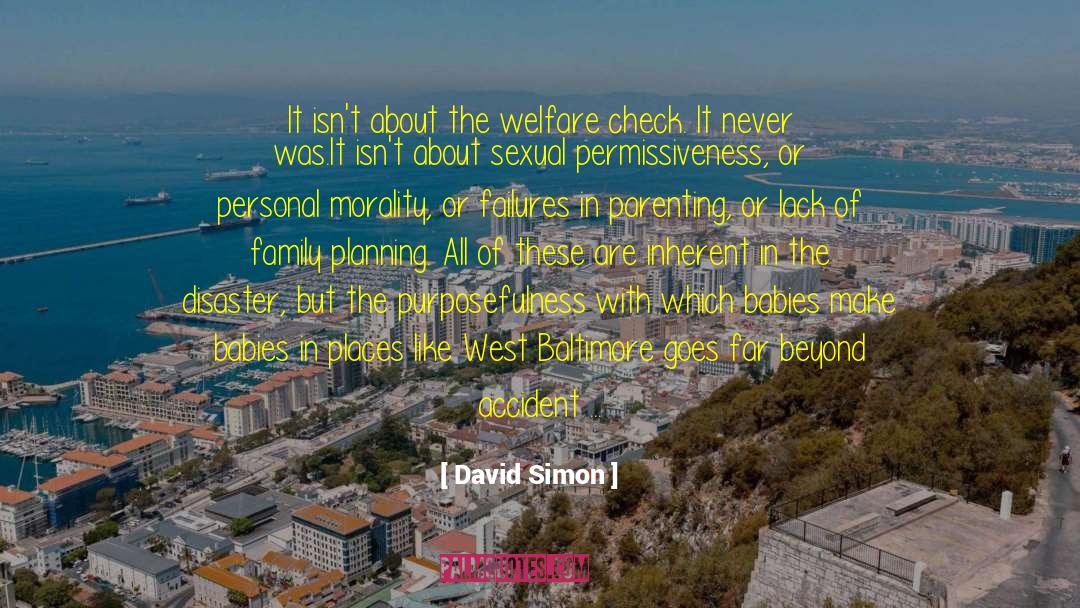 Adolescents quotes by David Simon