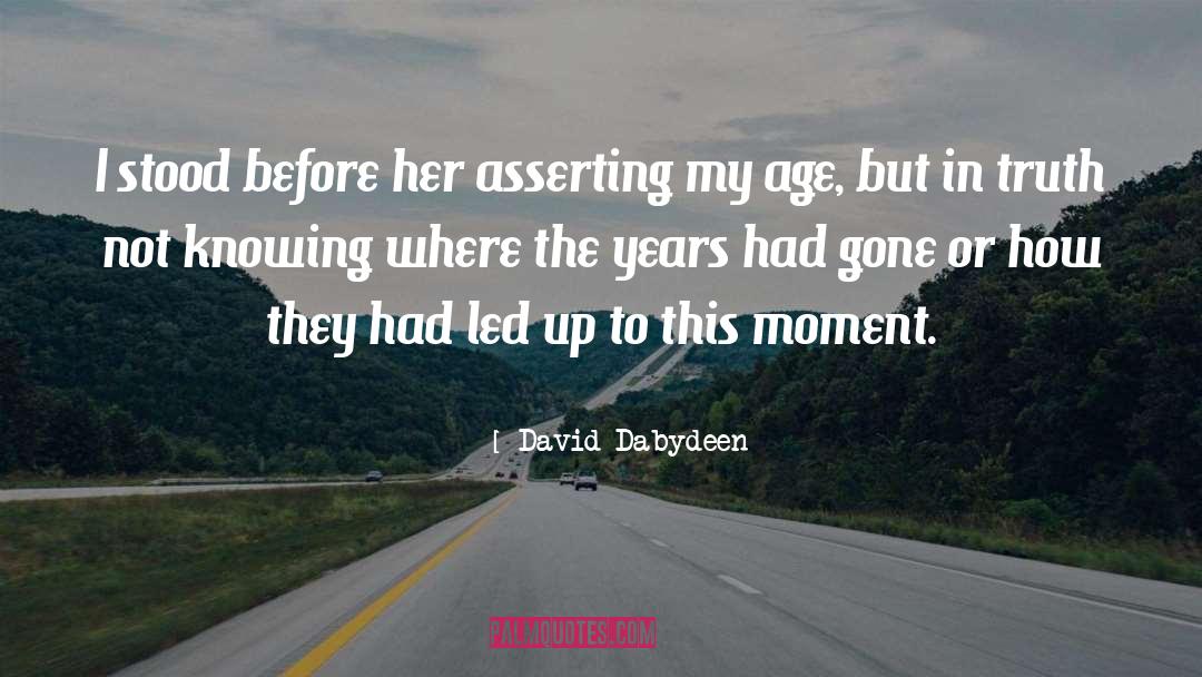 Adolscence quotes by David Dabydeen