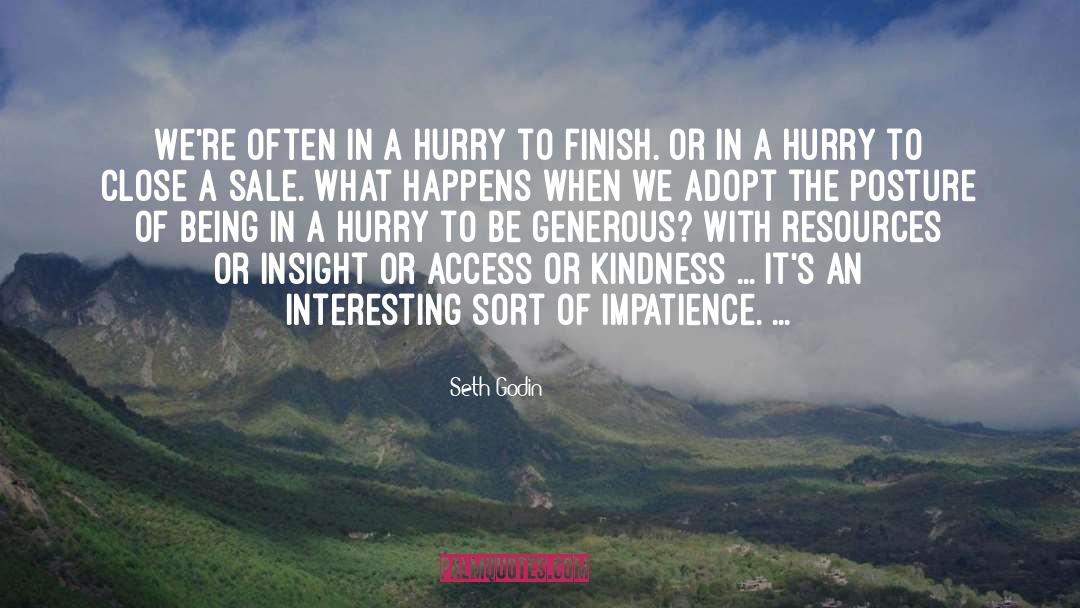 Adopt quotes by Seth Godin