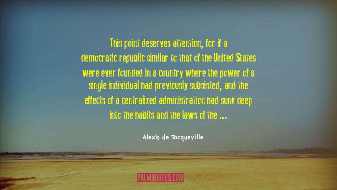 Adopted Country quotes by Alexis De Tocqueville