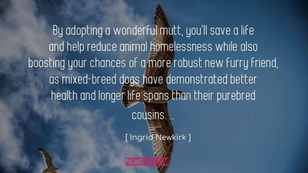 Adopting A Graduate quotes by Ingrid Newkirk