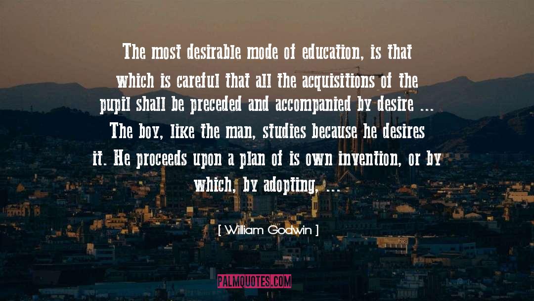 Adopting A Graduate quotes by William Godwin