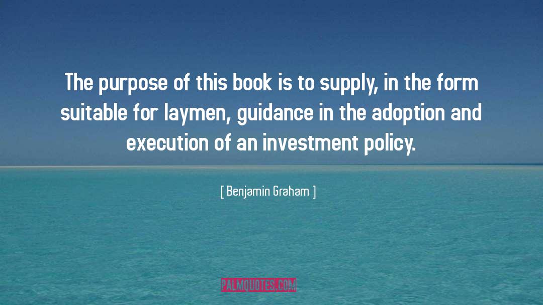 Adoption quotes by Benjamin Graham