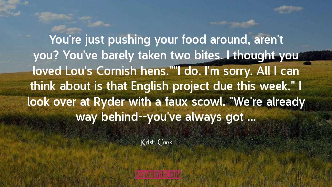 Adorable quotes by Kristi Cook