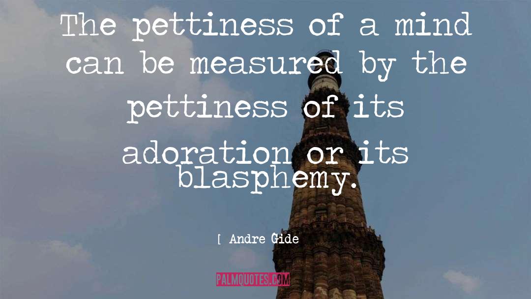 Adoration quotes by Andre Gide