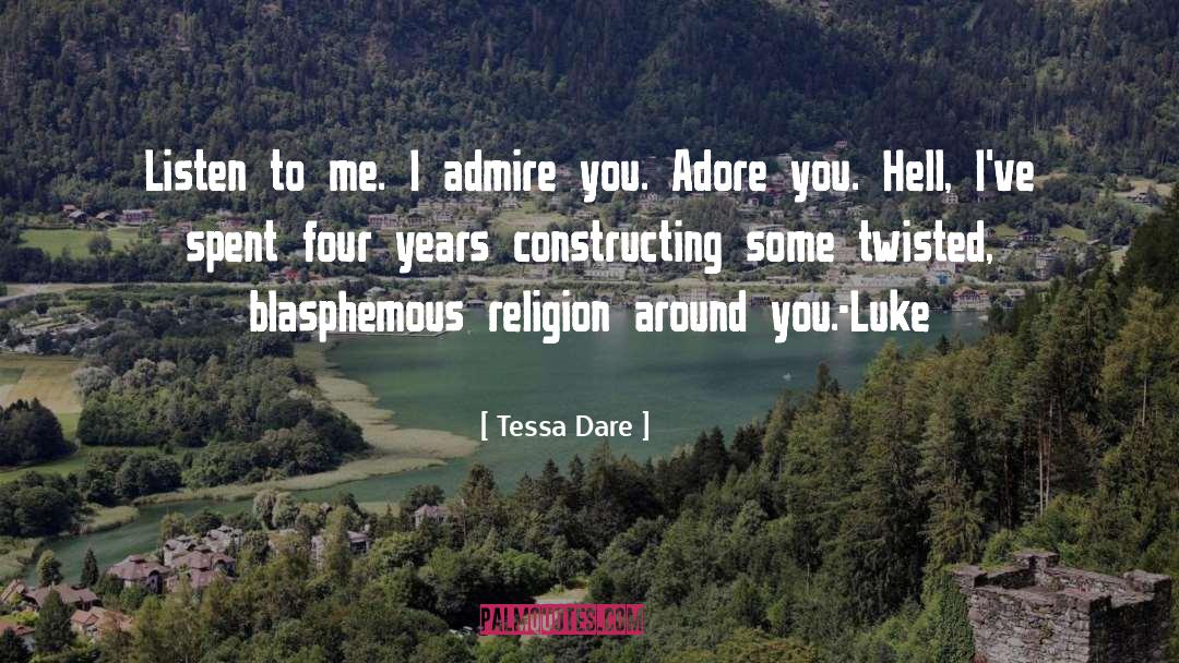 Adore quotes by Tessa Dare