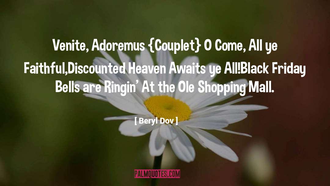 Adoremus In Aeternum quotes by Beryl Dov