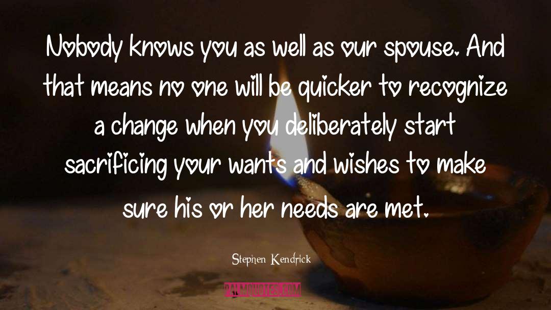Adorkable Cupcakes Mean Saliva quotes by Stephen Kendrick