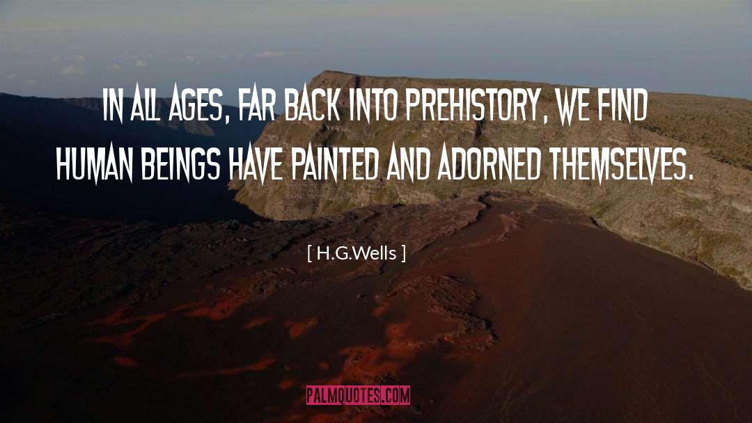Adorned quotes by H.G.Wells