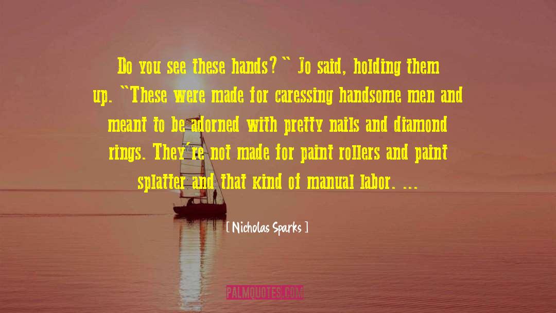 Adorned quotes by Nicholas Sparks