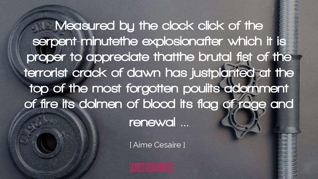 Adornment quotes by Aime Cesaire