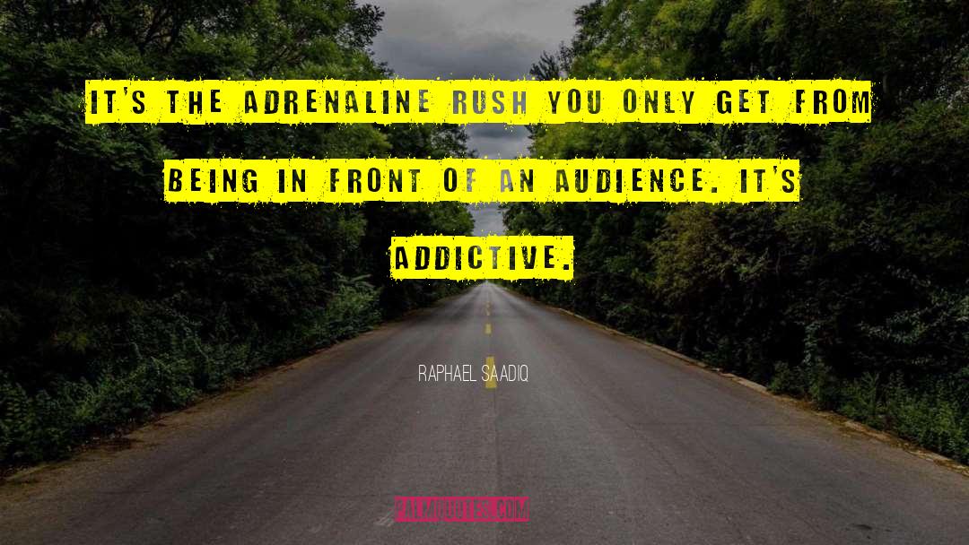 Adrenaline quotes by Raphael Saadiq