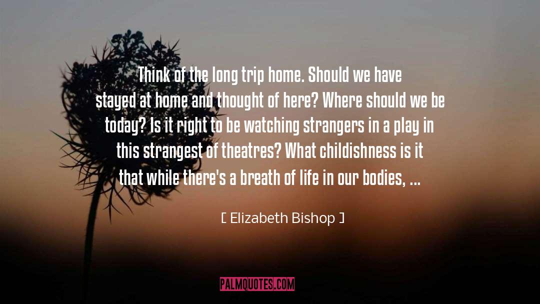 Adrenaline Rush quotes by Elizabeth Bishop