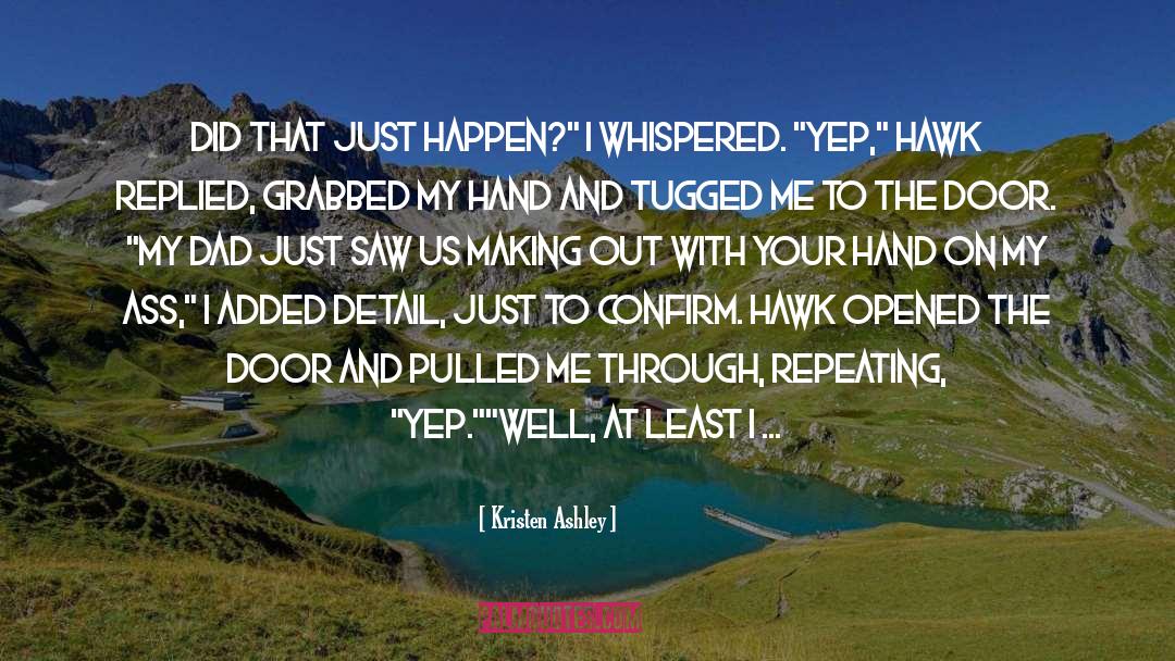 Adrian Hawk quotes by Kristen Ashley