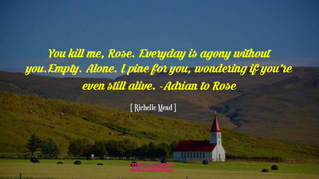 Adrian Hawk quotes by Richelle Mead