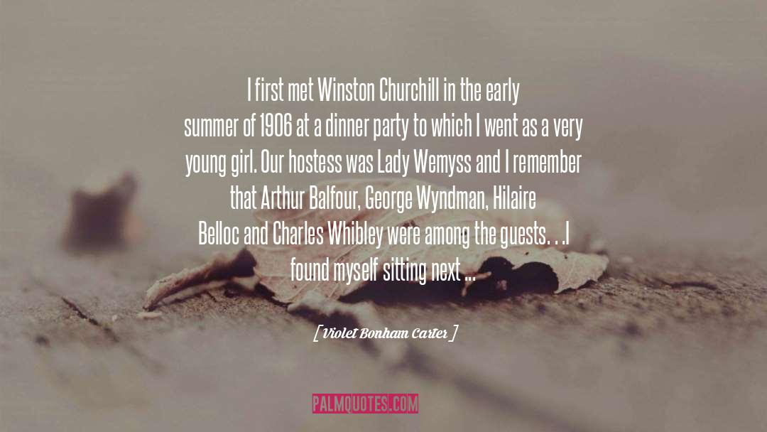 Adrielle Churchill quotes by Violet Bonham Carter