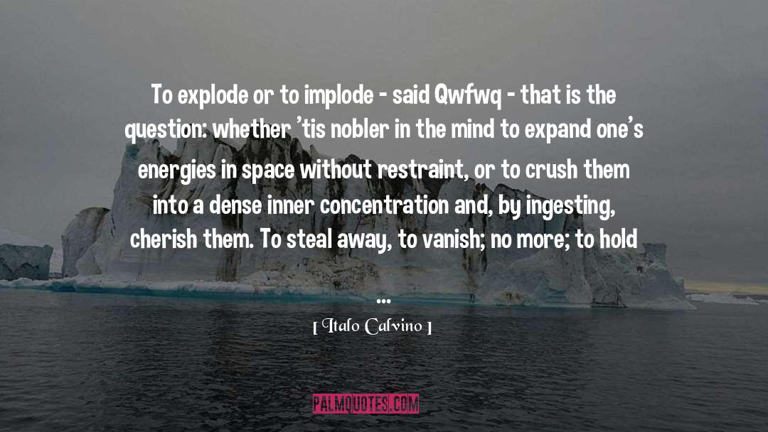 Adrift In Space quotes by Italo Calvino