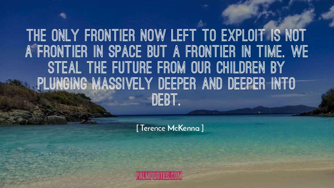 Adrift In Space quotes by Terence McKenna