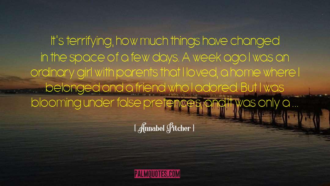 Adrift In Space quotes by Annabel Pitcher