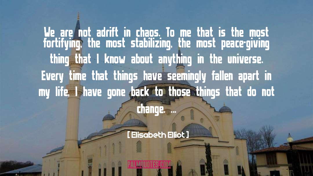 Adrift quotes by Elisabeth Elliot