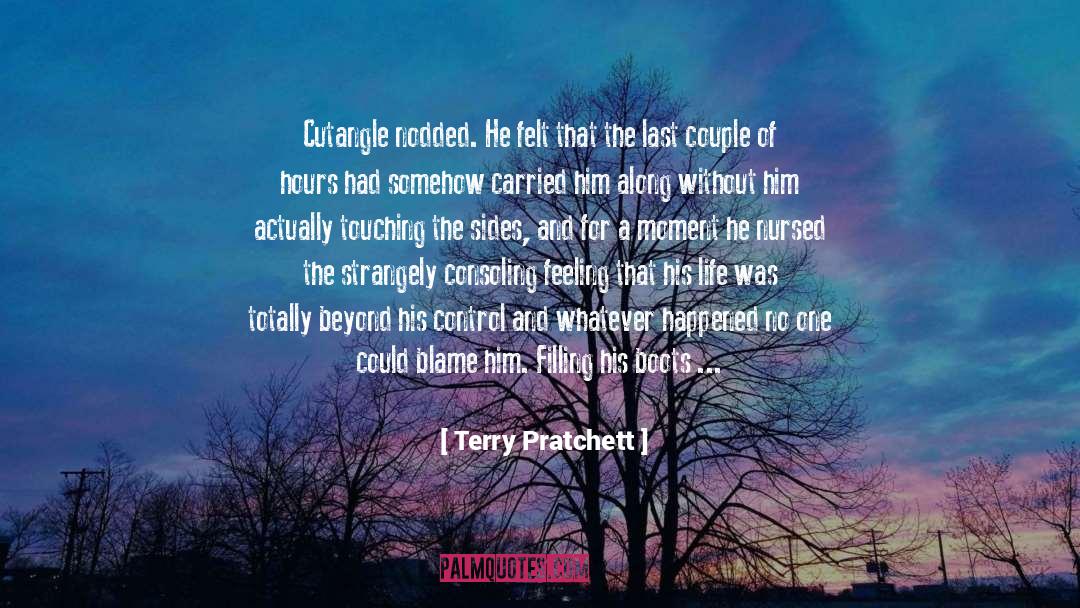 Adrift quotes by Terry Pratchett