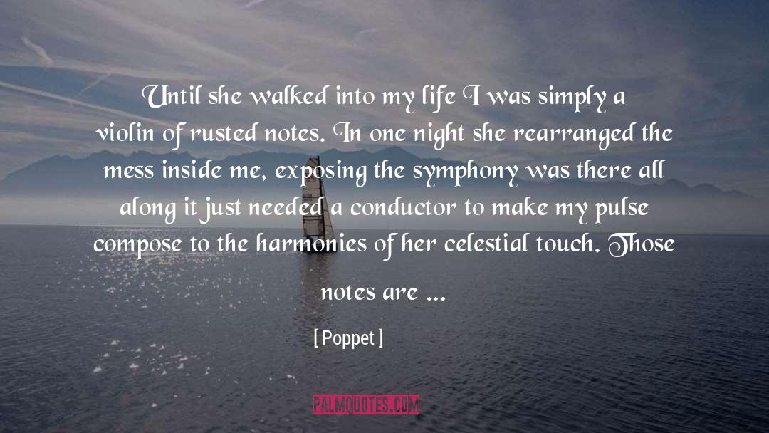 Adulation quotes by Poppet