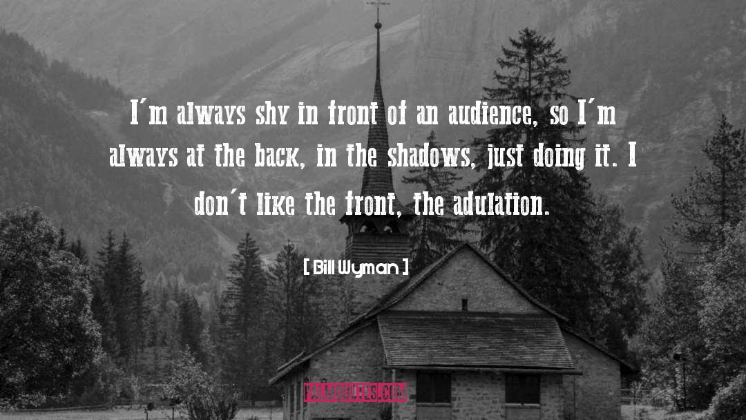 Adulation quotes by Bill Wyman