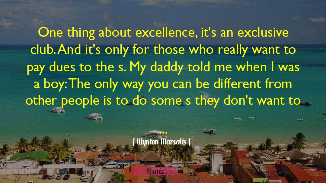 Adult Club quotes by Wynton Marsalis