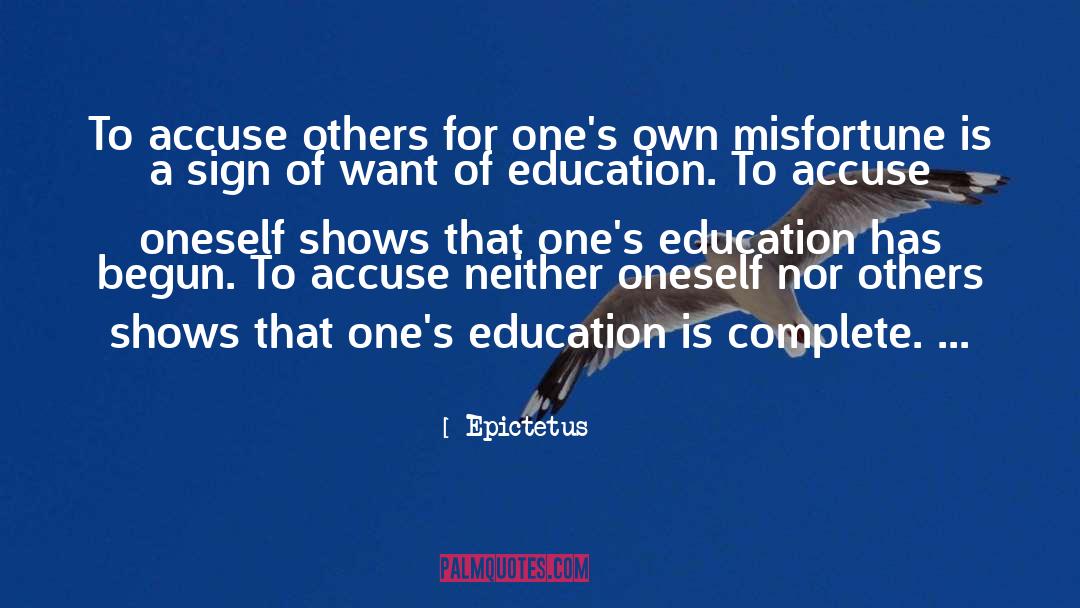 Adult Education quotes by Epictetus