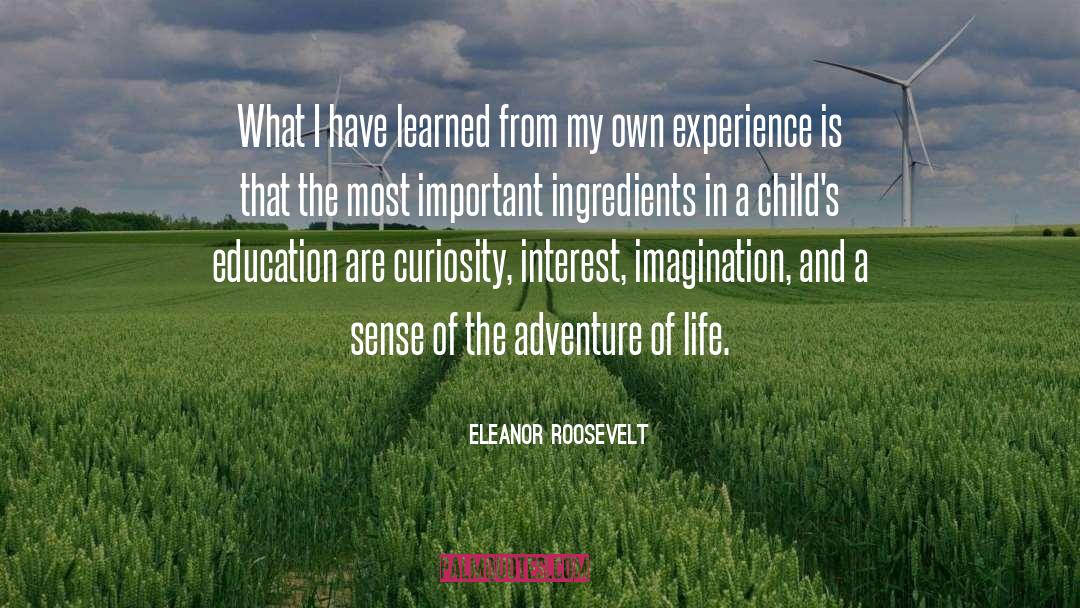 Adult Education quotes by Eleanor Roosevelt