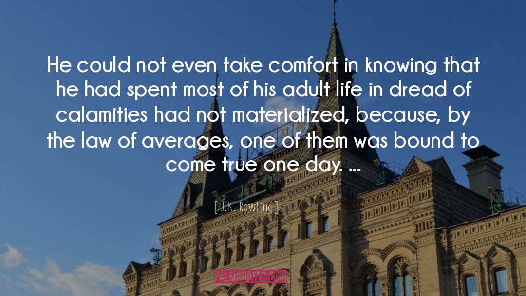 Adult Life quotes by J.K. Rowling