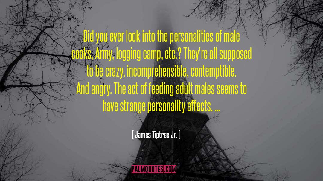 Adult Males quotes by James Tiptree Jr.