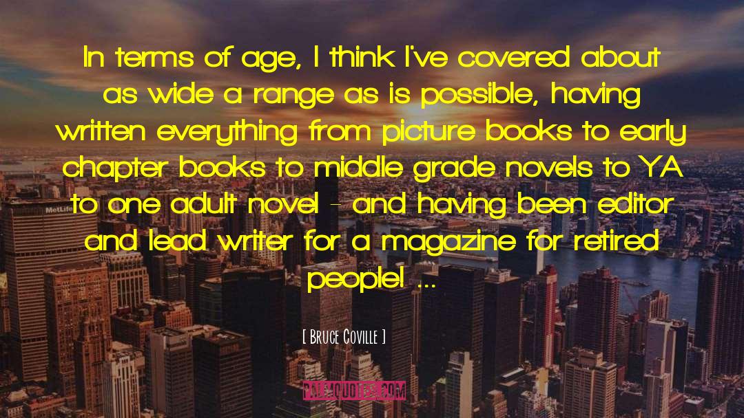 Adult Novel quotes by Bruce Coville