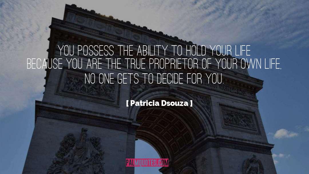 Adult Relationship quotes by Patricia Dsouza