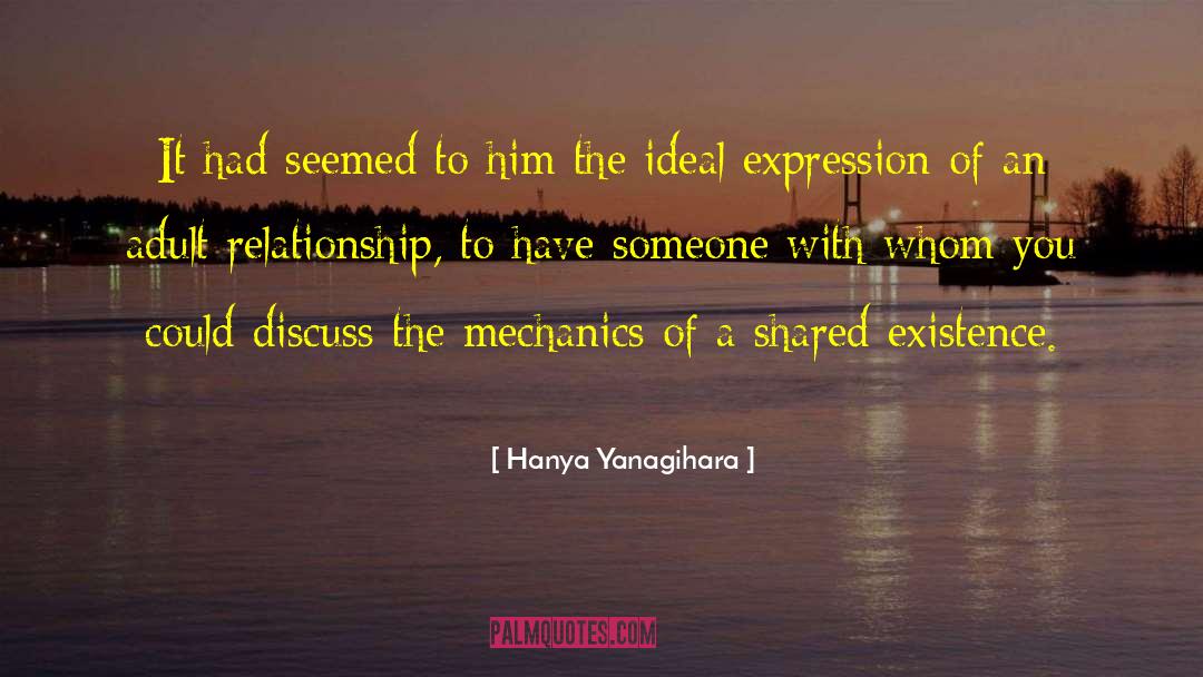 Adult Relationship quotes by Hanya Yanagihara