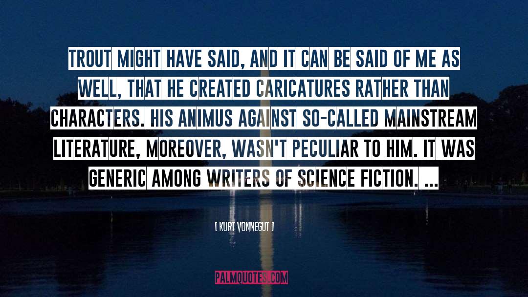 Adult Science Fiction quotes by Kurt Vonnegut