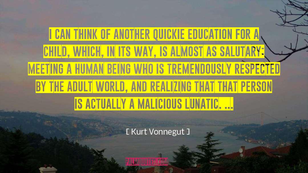 Adult World quotes by Kurt Vonnegut