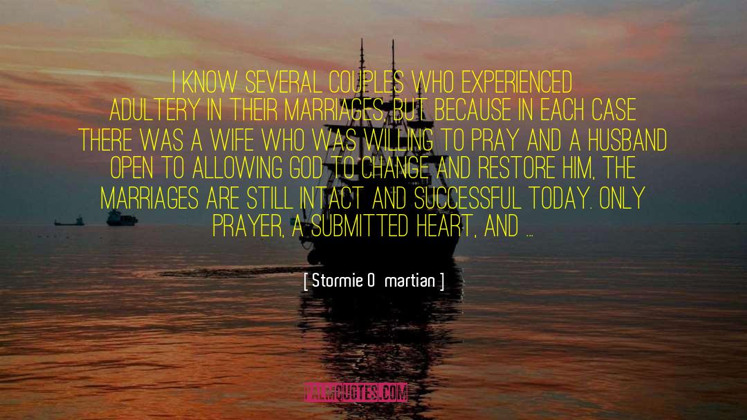 Adultery quotes by Stormie O'martian