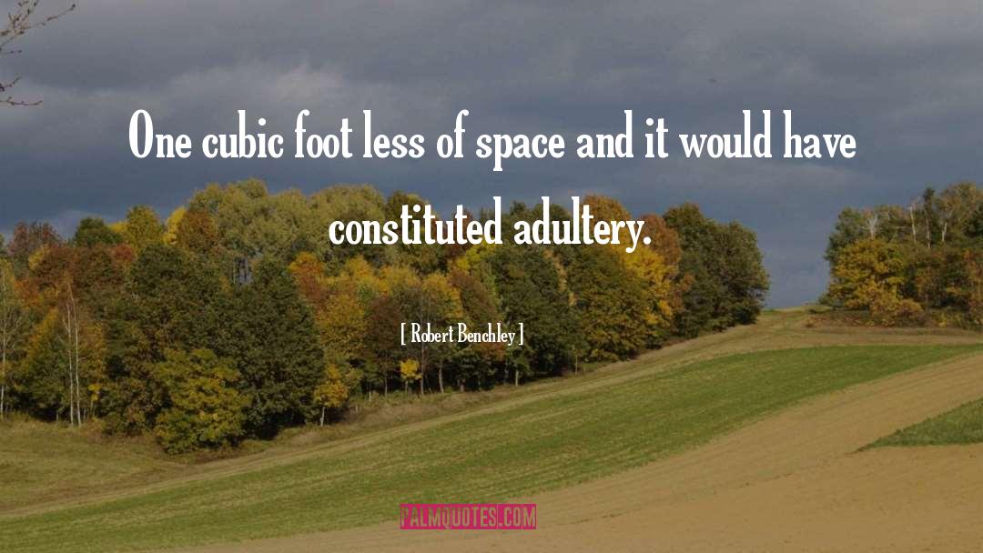 Adultery quotes by Robert Benchley