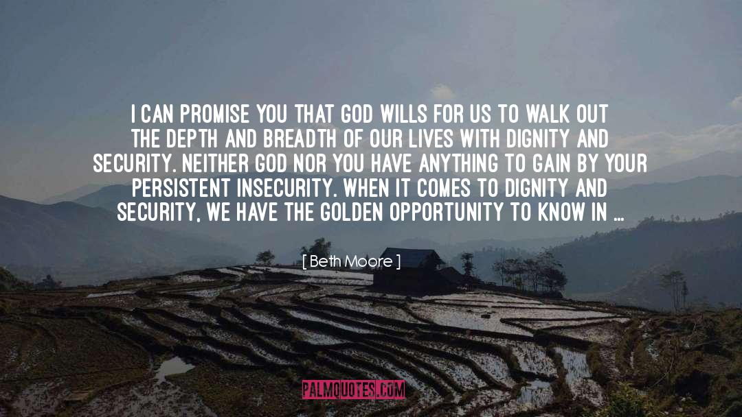 Advance quotes by Beth Moore