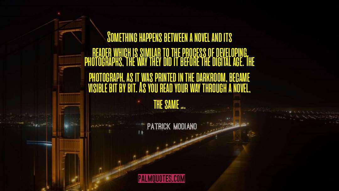 Advanced Reader Copies quotes by Patrick Modiano