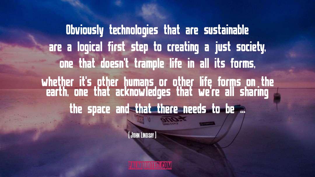 Advanced Technology quotes by John Lindsay