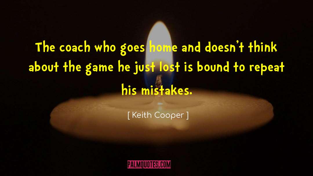 Advanced Thinking quotes by Keith Cooper