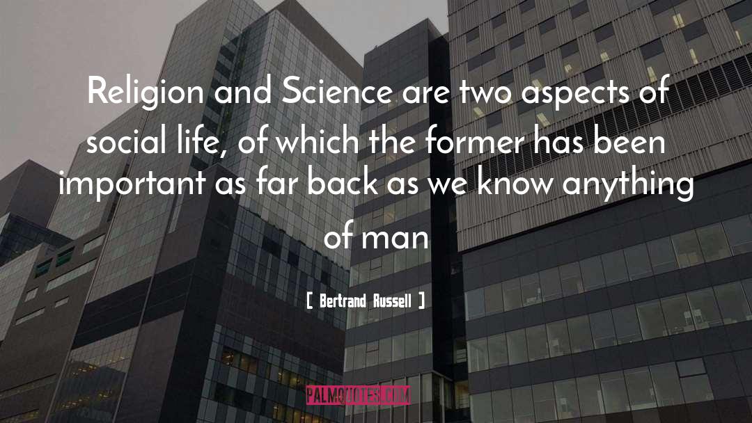 Advancement Of Science quotes by Bertrand Russell