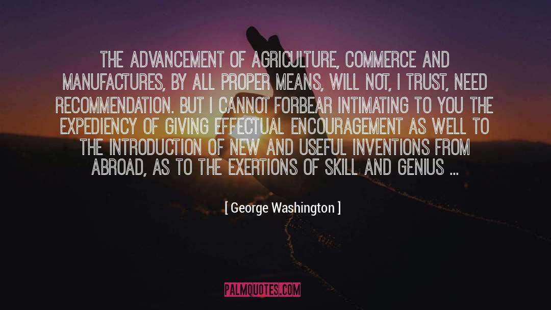 Advancement quotes by George Washington