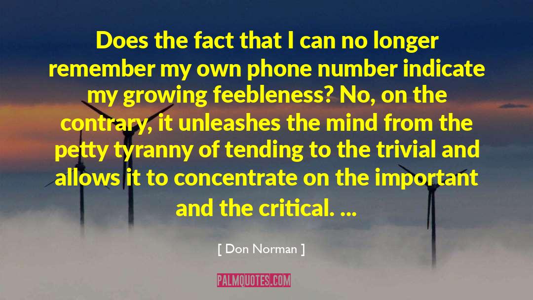 Advancement quotes by Don Norman