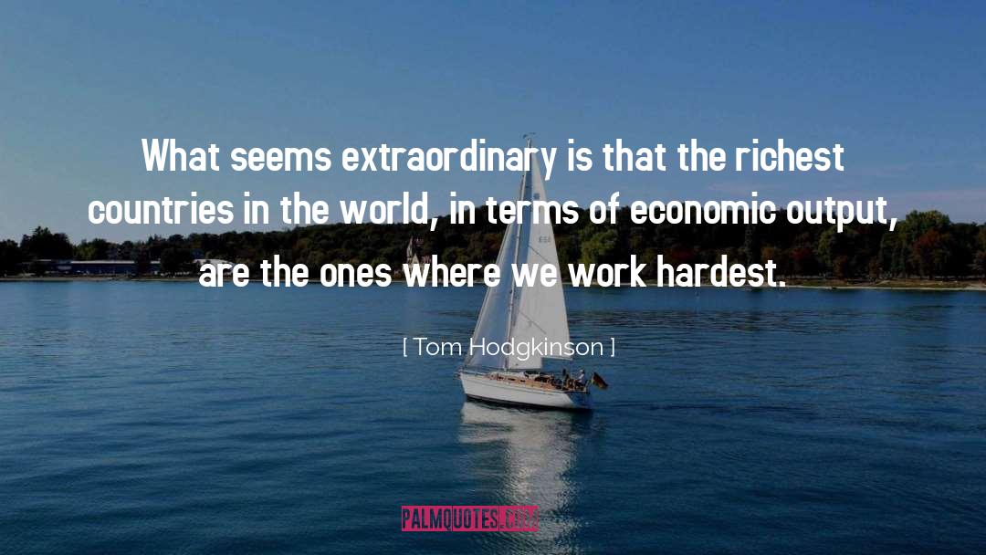 Advancement quotes by Tom Hodgkinson