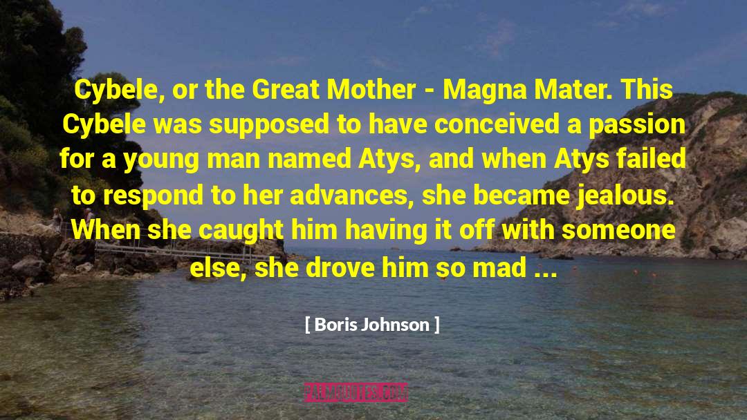 Advances quotes by Boris Johnson